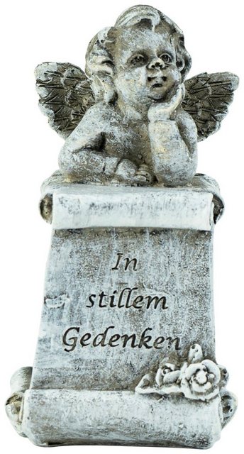 NOOR LIVING Dekoobjekt »Grabschmuck Trauerengel auf Podest«, In stillem Gedenken-Figuren-Inspirationen