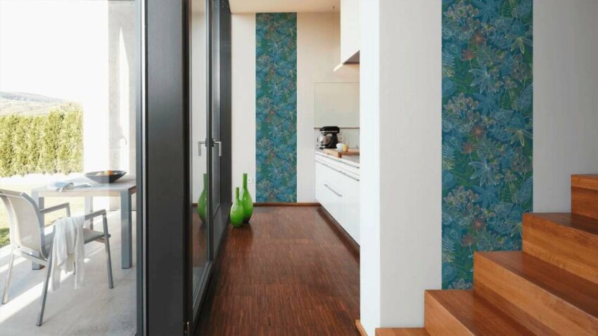 living walls Vinyltapete »Pop Up Panel 3D«, strukturiert, floral, Dschungel-Tapeten-Ideen für dein Zuhause von Home Trends