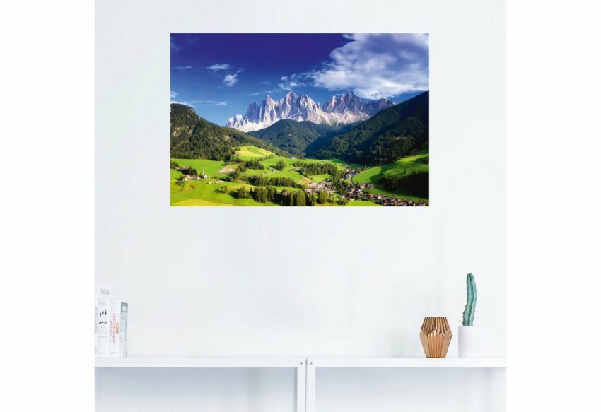 Artland Wandbild »Südtirol«, Berge & Alpenbilder (1 Stück), in vielen Größen & Produktarten - Alubild / Outdoorbild für den Außenbereich, Leinwandbild, Poster, Wandaufkleber / Wandtattoo auch für Badezimmer geeignet-Bilder-Ideen für dein Zuhause von Home Trends