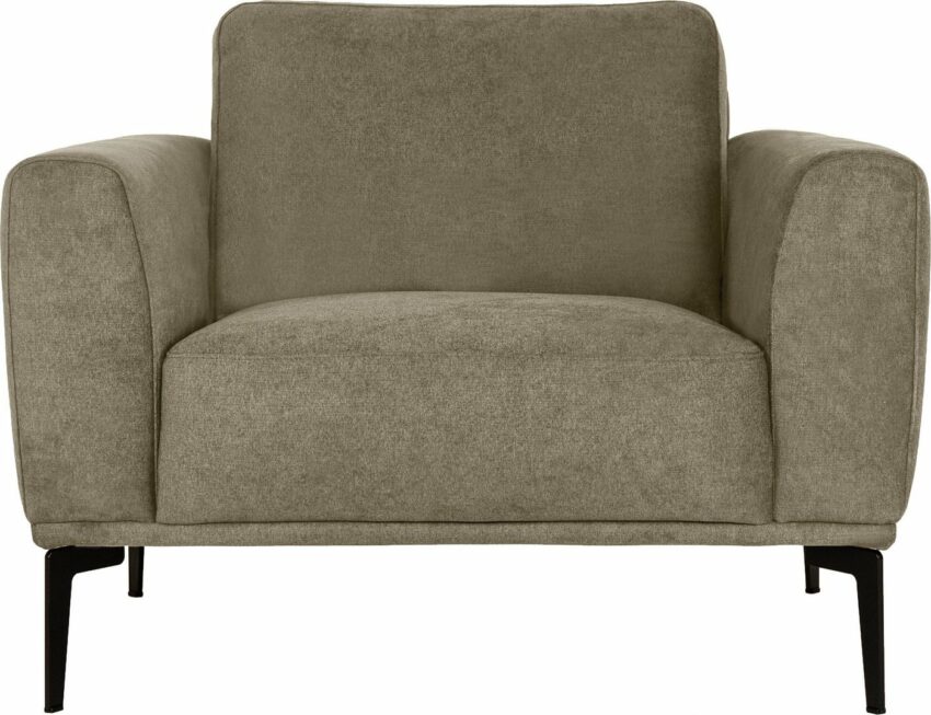 Places of Style Sessel »Odda«, mit Metallfüßen in besonderem Design-Sessel-Ideen für dein Zuhause von Home Trends