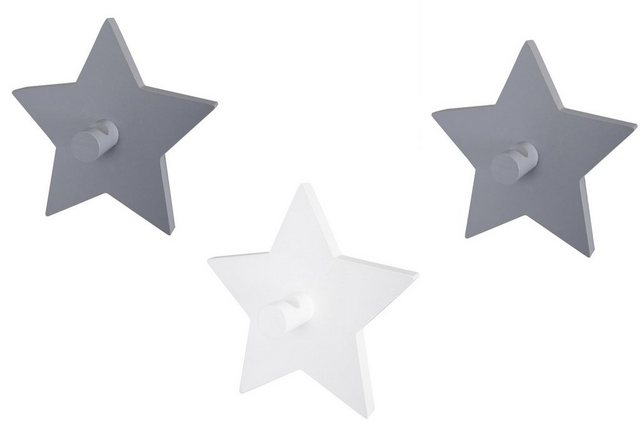Dekohaken »Little Stars«, roba®, (3-St)-Gardinenhaken-Inspirationen