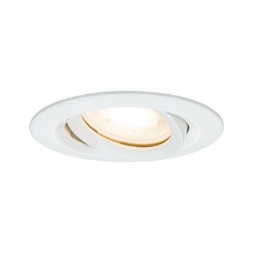Paulmann LED Einbaustrahler »Nova rund schwenkbar 3x7W GU10 Weiß matt«-Lampen-Ideen für dein Zuhause von Home Trends