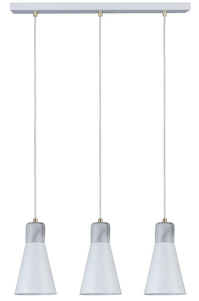 Paulmann LED Pendelleuchte »Neordic Ivar Weiß//Marmor«-Lampen-Ideen für dein Zuhause von Home Trends