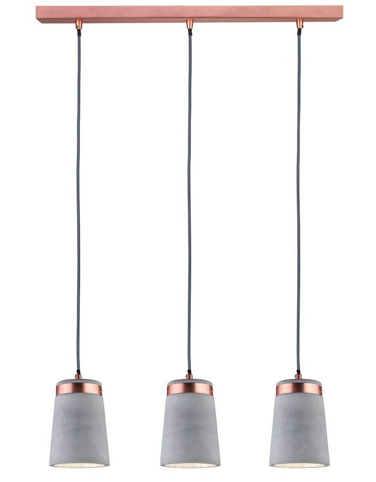Paulmann LED Pendelleuchte »Neordic Stig Kupfer/Beton«-Lampen-Ideen für dein Zuhause von Home Trends