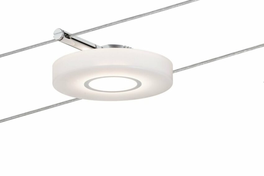 Paulmann LED Deckenleuchte »Smart Seilleuchte DiscLED I 4x4W DC Satin mit Weißlichtsteuerung«, Seilsystem-Lampen-Ideen für dein Zuhause von Home Trends