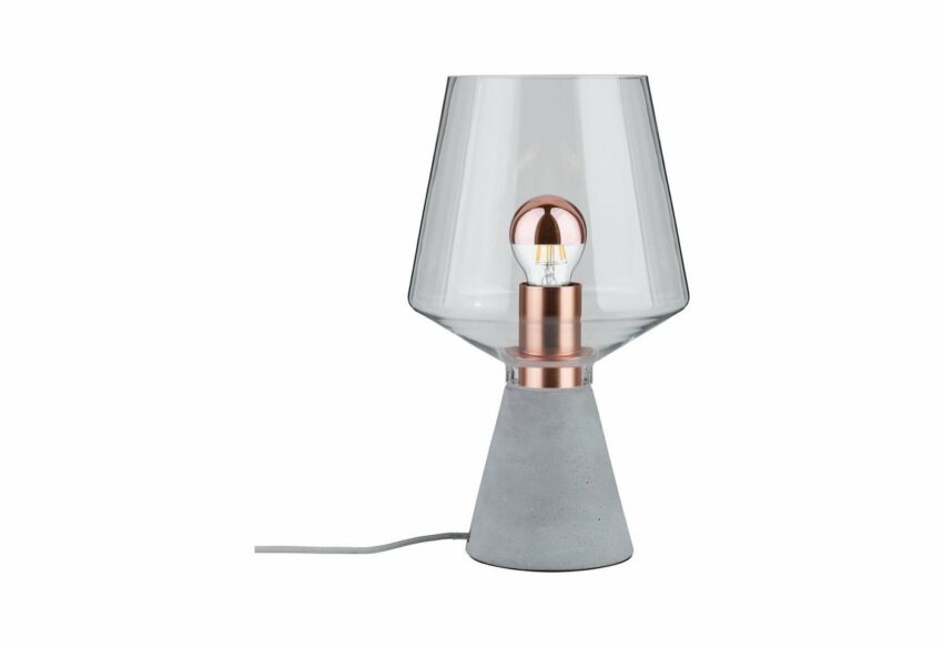 Paulmann LED Tischleuchte »Neordic Yorik Beton/Kupfer/Glas«-Lampen-Ideen für dein Zuhause von Home Trends