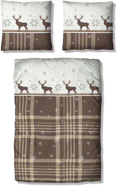 Bettwäsche »Wenda«, my home, in unterschiedlichen Qualitäten, winterliche Karo-Design-Bettwäsche-Inspirationen