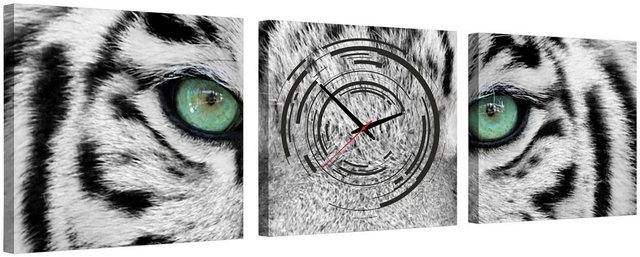 Conni Oberkircher´s Bild »Eye of the Tiger - Augen des Tigers«, Tiger (Set), auf kunstvollem Leinwanddruck, Wildtiere-Bilder-Inspirationen