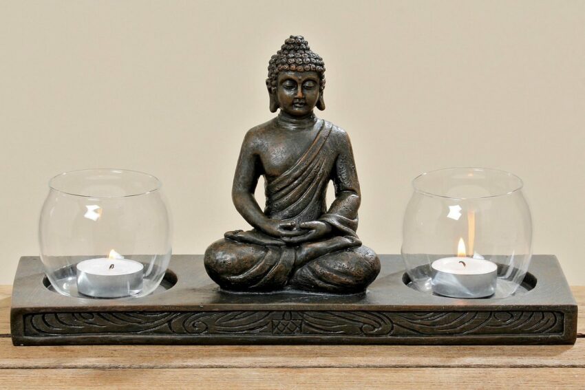 BOLTZE Windlicht »Buddha«-Kerzenhalter-Ideen für dein Zuhause von Home Trends