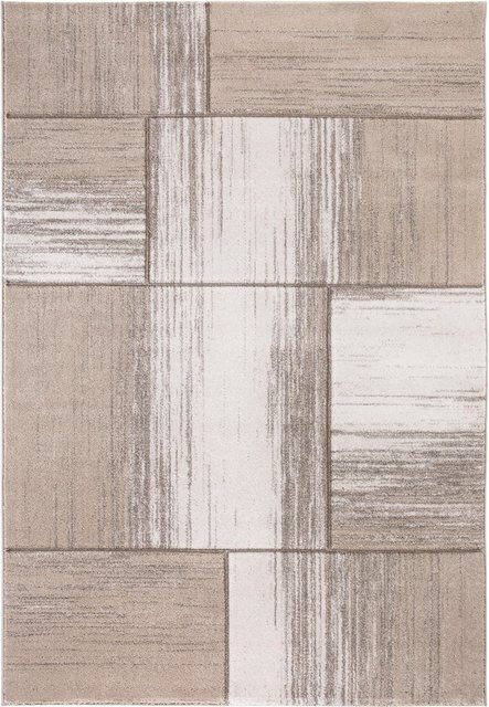 Teppich »Pallencia«, LUXOR living, rechteckig, Höhe 15 mm, Patchwork Design, Wohnzimmer-Teppiche-Inspirationen
