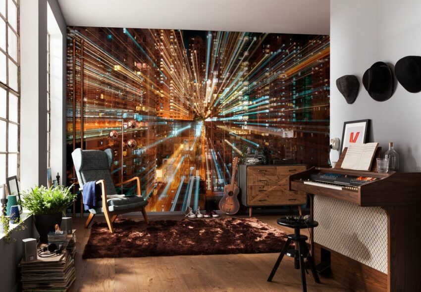 Komar Fototapete »Fusion«, (4 St)-Tapeten-Ideen für dein Zuhause von Home Trends