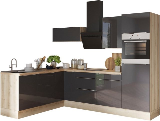 OPTIFIT Winkelküche »Aken«, ohne E-Geräte, Stellbreite 200 x 270 cm-Küchenzeilen-Inspirationen