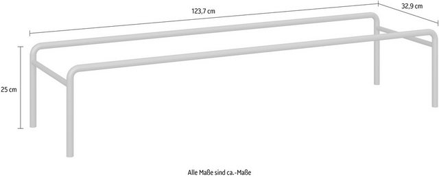 Hammel Furniture Untergestell »Keep by Hammel Metall Sockel«, (1-St), für Breite 133,8 cm. Modul: 101, flexible Möbelserie in dänischer Handwerkskunst-Möbelfüße-Inspirationen