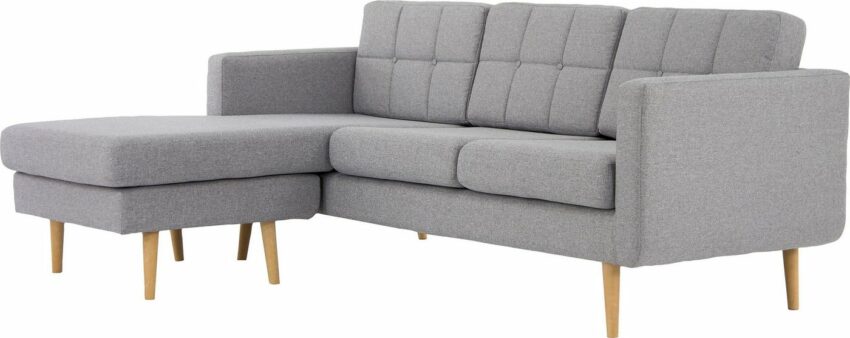 Home affaire Ecksofa »Brest«, mit Knopfheftung und Steppung im Rücken, geradliniges Design-Sofas-Ideen für dein Zuhause von Home Trends