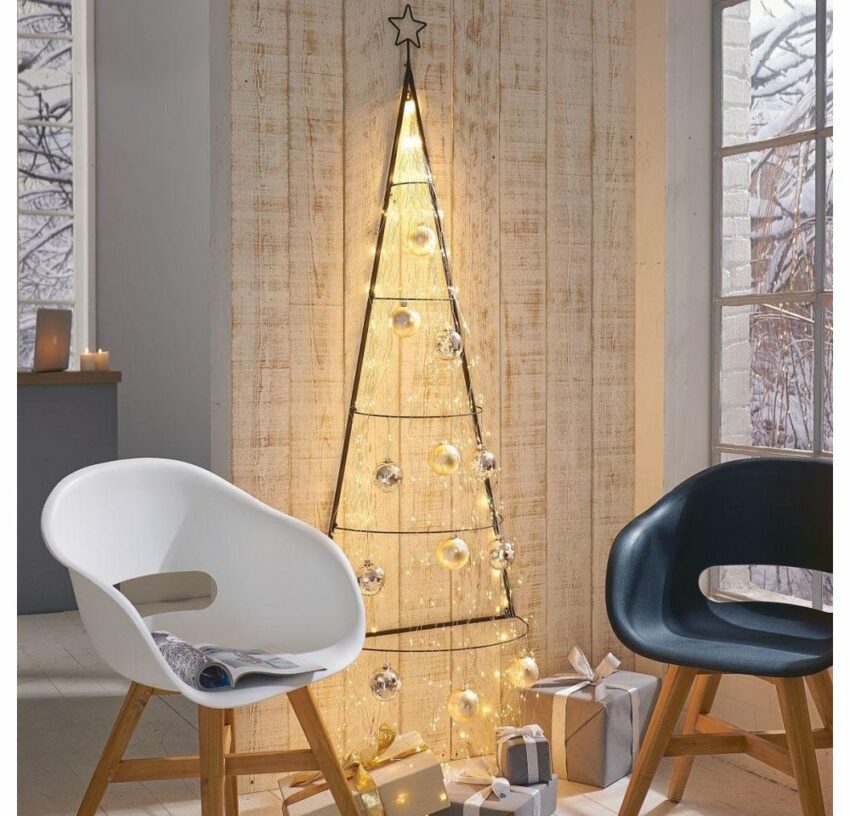 Hänge-Weihnachtsbaum, Wand-Objekt, Höhe 160 cm-Dekohänger-Ideen für dein Zuhause von Home Trends