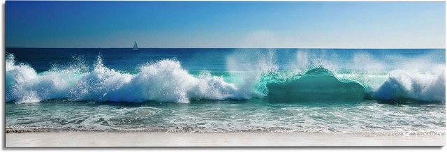 Reinders! Wandbild »Wandbild Stürmische Wellen Meer - Strandbilder - Wasser«, Meer (1 Stück)-Bilder-Inspirationen