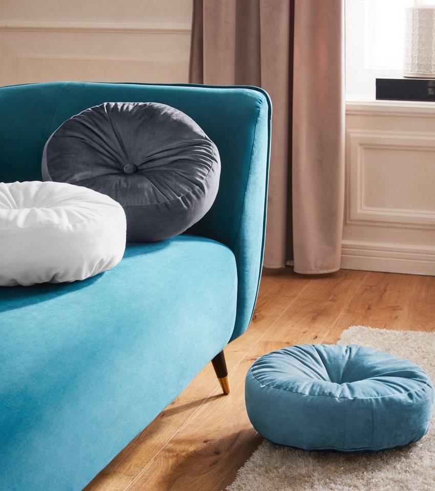 Guido Maria Kretschmer Home&Living Dekokissen »Marble«, in schöner Velvet Qualität (2 Stück)-Kissen-Ideen für dein Zuhause von Home Trends