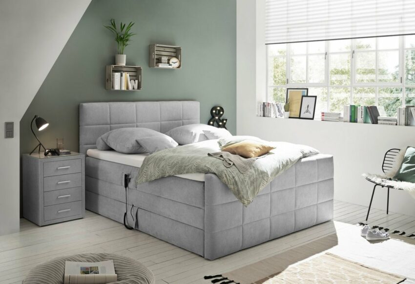 Polsterbett »Kairo« (5-St), inkl. Motor und zwei Bettkästen-Betten-Ideen für dein Zuhause von Home Trends