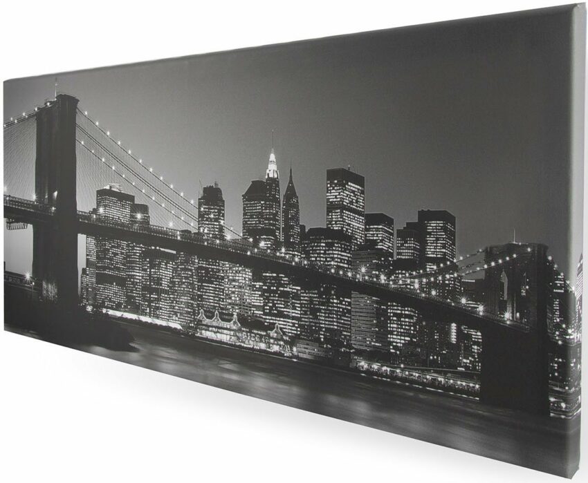 Art for the home Leinwandbild »Brooklyn Bridge«, (1 Stück)-Bilder-Ideen für dein Zuhause von Home Trends