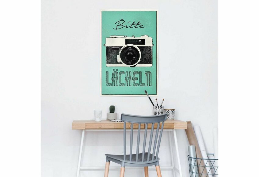 Reinders! Poster »Bitte Lächeln«, (1 Stück)-Bilder-Ideen für dein Zuhause von Home Trends