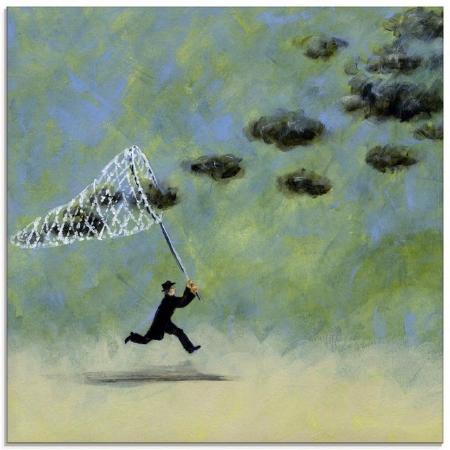 Artland Glasbild »Wolkenfänger«, Mann (1 Stück)-Bilder-Inspirationen