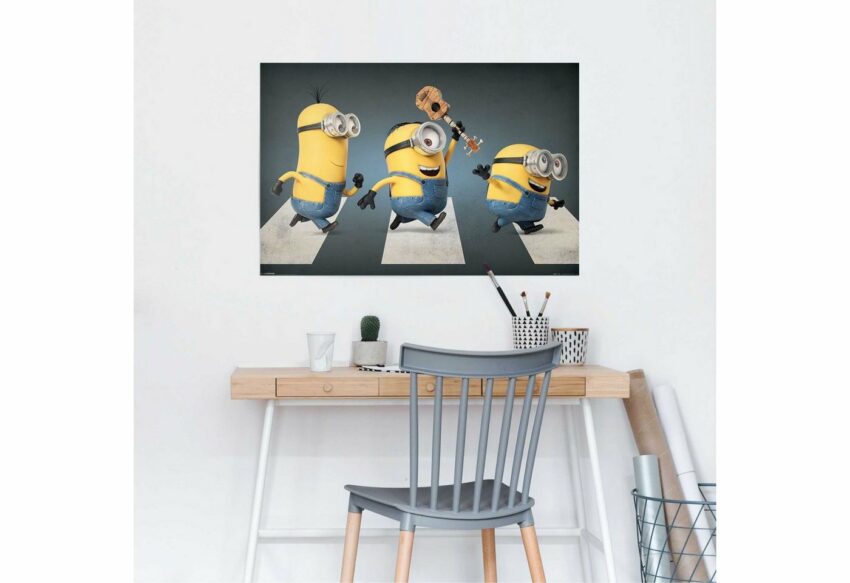 Reinders! Poster »Minions Abbey Road«, (1 Stück)-Bilder-Ideen für dein Zuhause von Home Trends