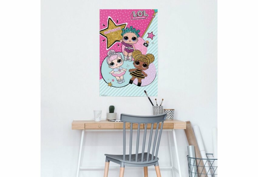 Reinders! Poster »LOL Glitterati«, (1 Stück)-Bilder-Ideen für dein Zuhause von Home Trends