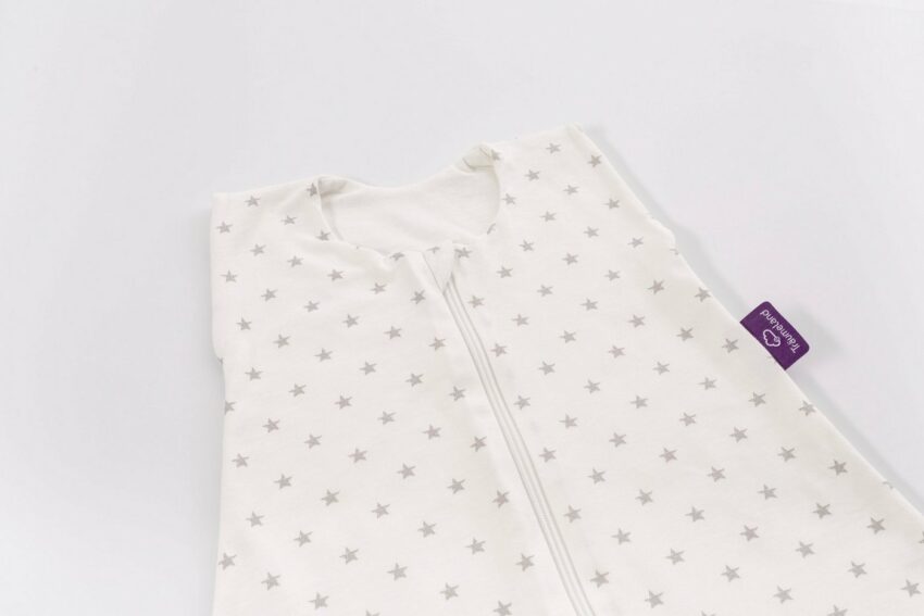 Träumeland Babyschlafsack »Sommerschlafsack LIEBMICH Baumwolle, Design Sternchen grau« (1 tlg)-Schlafsäcke-Ideen für dein Zuhause von Home Trends