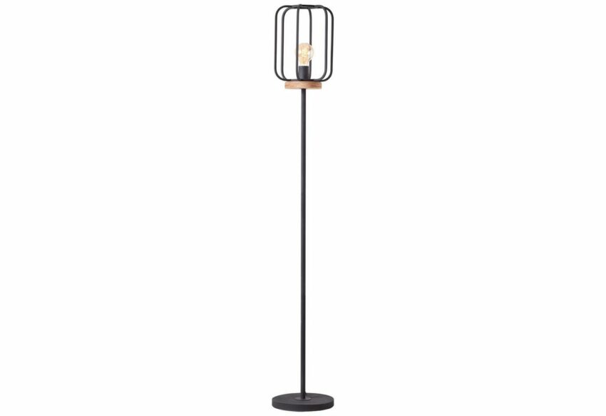 Brilliant Leuchten Stehlampe »Tosh«, 1flg antik holz/schwarz korund-Lampen-Ideen für dein Zuhause von Home Trends