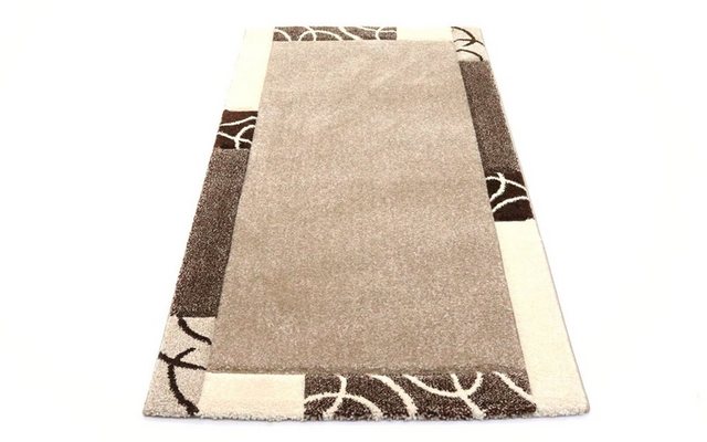 Teppich »Designer Teppich gewebt mehrfarbig«, morgenland, rechteckig, Höhe 11 mm, Kurzflor-Teppiche-Inspirationen