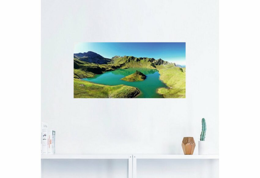 Artland Wandbild »Schrecksee Bayerischen Hochalpen«, Berge & Alpenbilder (1 Stück), in vielen Größen & Produktarten - Alubild / Outdoorbild für den Außenbereich, Leinwandbild, Poster, Wandaufkleber / Wandtattoo auch für Badezimmer geeignet-Bilder-Ideen für dein Zuhause von Home Trends
