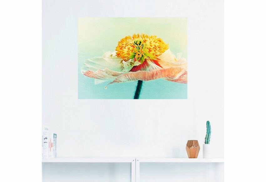 Artland Wandbild »Lady Poppy 2«, Blumen (1 Stück), in vielen Größen & Produktarten -Leinwandbild, Poster, Wandaufkleber / Wandtattoo auch für Badezimmer geeignet-Bilder-Ideen für dein Zuhause von Home Trends