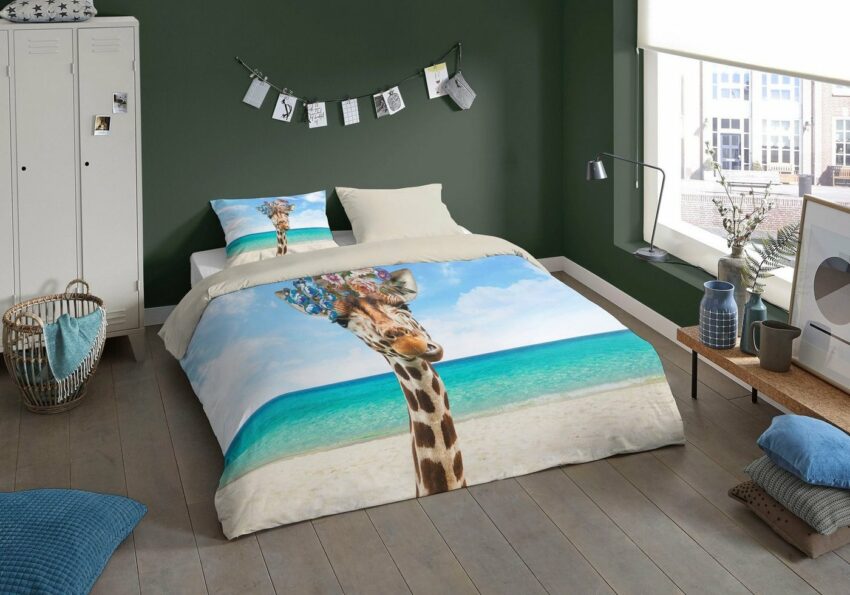 Wendebettwäsche »Cool Giraffe«, PURE luxury collection, mit Giraffe-Bettwäsche-Ideen für dein Zuhause von Home Trends