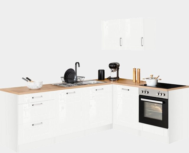 HELD MÖBEL Winkelküche »Tinnum«, ohne E-Geräte, Stellbreite 240/180 cm-Küchenzeilen-Inspirationen