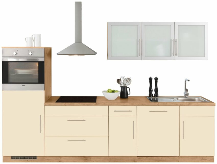 wiho Küchen Küchenzeile »Aachen«, mit E-Geräten, Breite 300 cm-Küchenzeilen-Ideen für dein Zuhause von Home Trends
