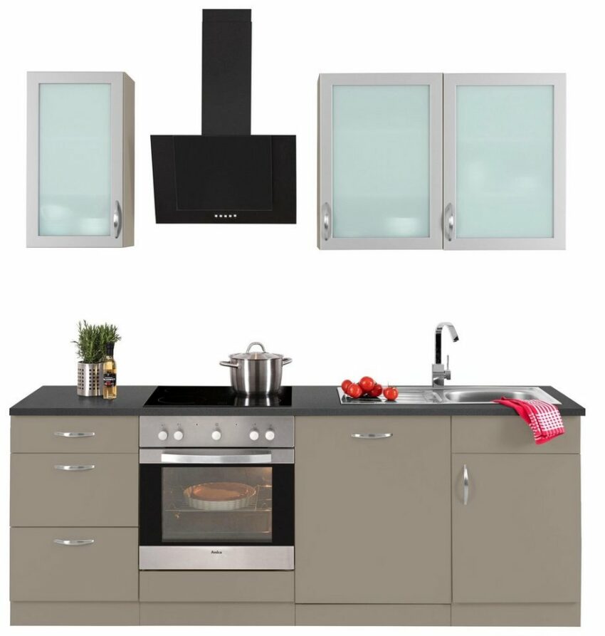 wiho Küchen Küchenzeile »Peru«, mit E-Geräten, Breite 220 cm-Küchenzeilen-Ideen für dein Zuhause von Home Trends