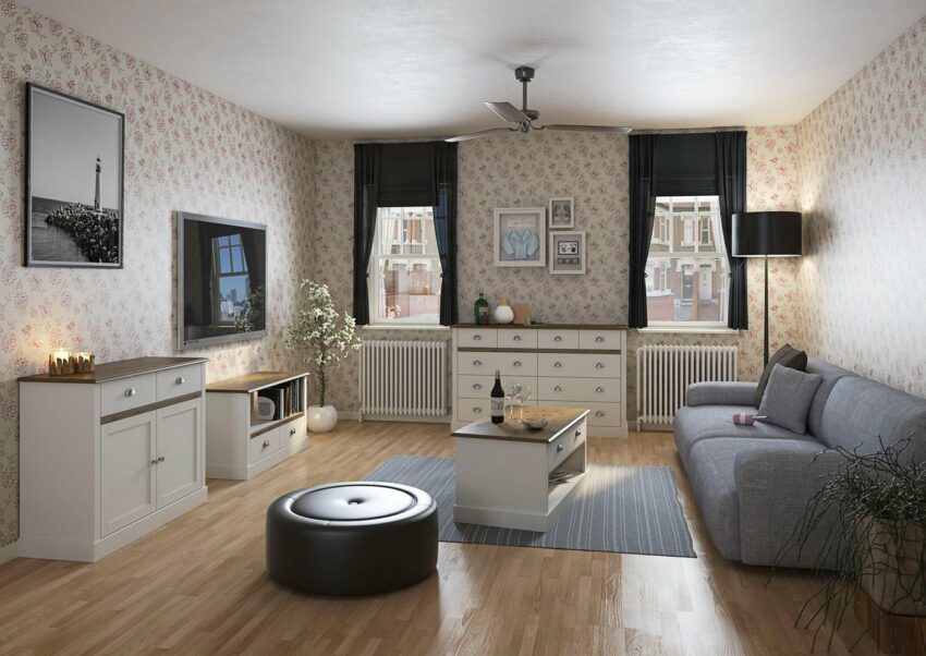 Home affaire Kommode »Sandringham«, mit 10 Schubladen, Breite 144 cm-Kommoden-Ideen für dein Zuhause von Home Trends