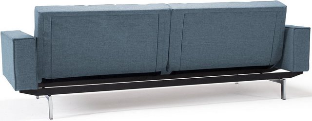 INNOVATION LIVING ™ Sofa »Splitback«, mit Armlehne und chromglänzenden Beinen, in skandinavischen Design-Sofas-Inspirationen