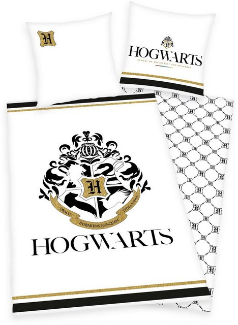 Wendebettwäsche »Hogwarts«, mit Hogwarts Logo-Bettwäsche-Inspirationen
