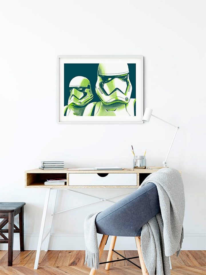 Komar Poster »Star Wars Faces Stormtrooper«, Star Wars-Bilder-Ideen für dein Zuhause von Home Trends
