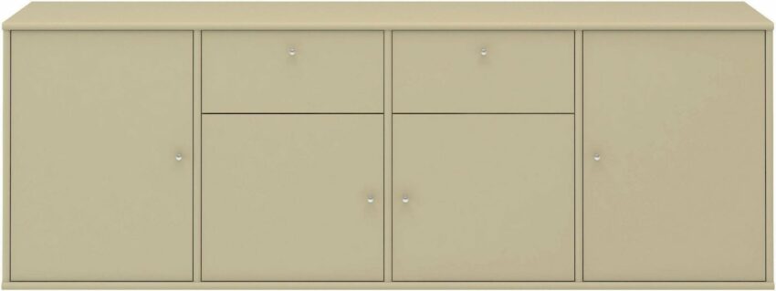 Hammel Furniture Sideboard »Mistral«, mit vier Türen und zwei Schubladen, Wandmontage/ stehend montierbar, Breite: 177 cm, Dänische Handwerkskunst-Sideboards-Ideen für dein Zuhause von Home Trends