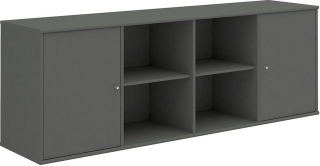 Hammel Furniture Sideboard »Mistral«, mit zwei Türen, Wandmontage/ stehend montierbar, Breite: 177 cm, Dänische Handwerkskunst-Sideboards-Inspirationen