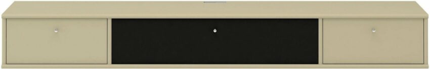 Hammel Furniture Media-Board »Mistral«, mit einer Stoffklappe und zwei Schubladen, Wandmontage/ stehend montierbar, mit Kabeldurchführung, Breite: 177 cm, Dänische Handwerkskunst-Regale-Ideen für dein Zuhause von Home Trends