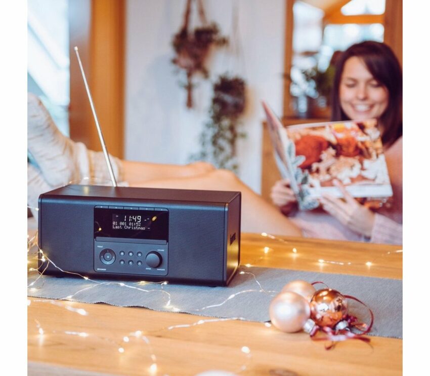 Hama DAB Digitalradio mit CD-Laufwerk, FM/Bluetooth/USB/Stereo »DR1550CBT«-Radios-Ideen für dein Zuhause von Home Trends
