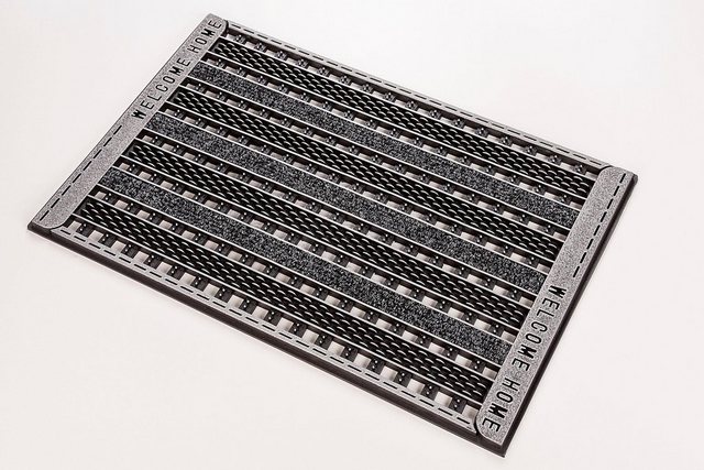 Fußmatte »GC Clean Griddie«, CarFashion, rechteckig, Höhe 8 mm, mit Spruch, In- und Outdoor geeignet-Fußmatten-Inspirationen