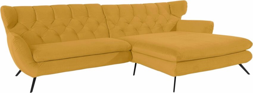 Leonique Ecksofa »Beatrice«, mit Rückensteppung im Rautenmuster-Sofas-Ideen für dein Zuhause von Home Trends