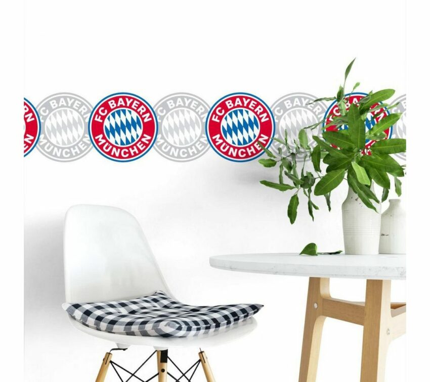 Wall-Art Wandtattoo »FC Bayern München Bordüre« (1 Stück)-Wandtattoos-Ideen für dein Zuhause von Home Trends