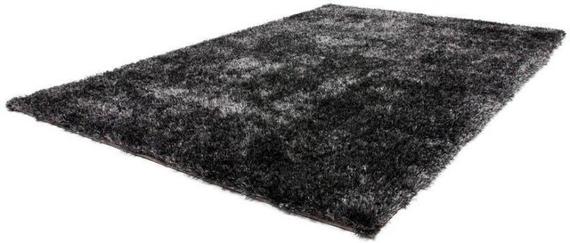 Hochflor-Teppich »Twist 600«, LALEE, rechteckig, Höhe 32 mm, besonders weich durch Microfaser, Wohnzimmer-Teppiche-Inspirationen