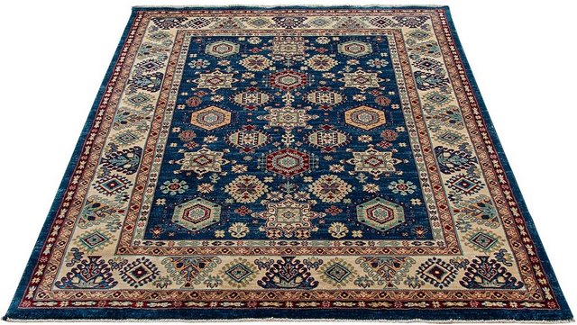Teppich »Ornament 1349«, Sehrazat, rechteckig, Höhe 10 mm, Kurzflor, Orient-Optik, mit Fransen, Wohnzimmer-Teppiche-Inspirationen