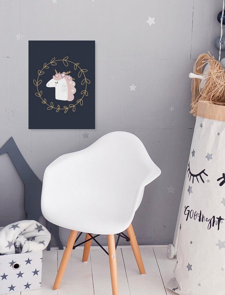queence Leinwandbild »Einhorn«-Bilder-Ideen für dein Zuhause von Home Trends